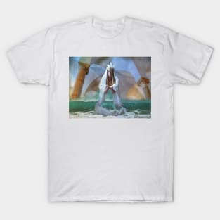 ...the Goddess and Birth of a Temple in the Sea... T-Shirt